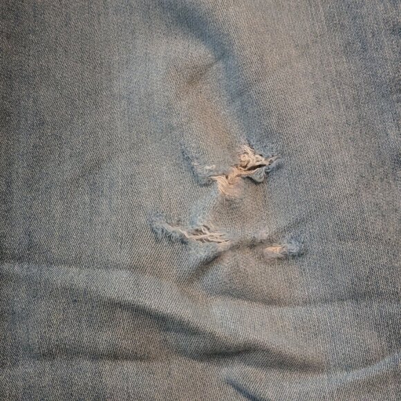 EZY Ultra Stretch Jeans - Faded & Distressed, Size L - Picture 6 of 9